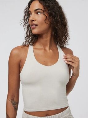 Vuori Women's Cream Tank Top